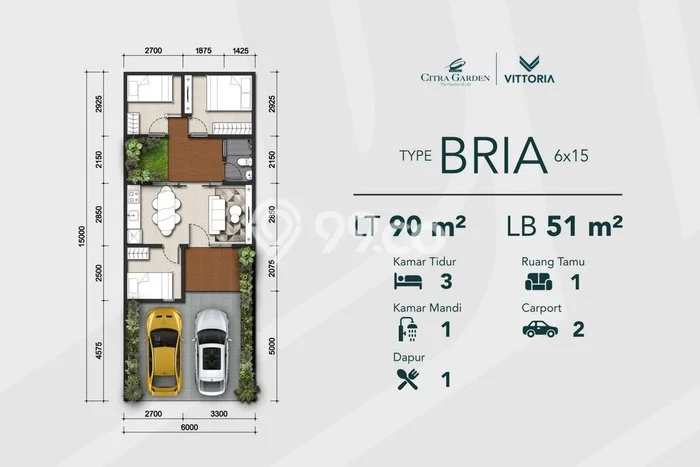 For Sale Rumah 3 Kamar Lokasi Ideal Nyaman dan Strategis di Makassar For Sale Rumah 3 Kamar Lokasi Ideal Nyaman dan Strategis di Makassar