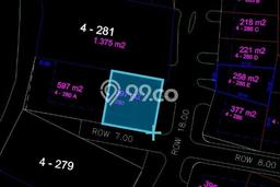 Tanah Lokasi Potensial Kawasan , Luas 397m2m², Dekat ke Fasilitas Umum Tanah Lokasi Potensial Kawasan , Luas 397m2m², Dekat ke Fasilitas Umum