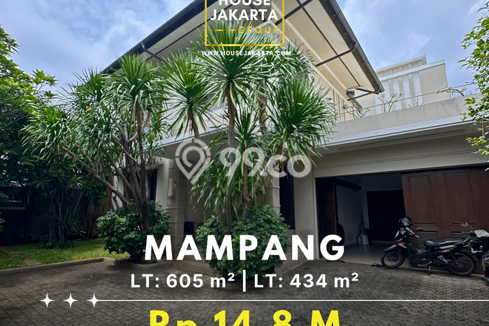 Rumah Mewah LB 434m2 Siap Pakai Desain Elegan di Mampang, Jakarta Selatan Rumah Mewah LB 434m2 Siap Pakai Desain Elegan di Mampang, Jakarta Selatan