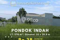 Tanah Kavling Dijual di Jakarta Selatan dengan Spesifikasi 576m2 Tanah Kavling Dijual di Jakarta Selatan dengan Spesifikasi 576m2