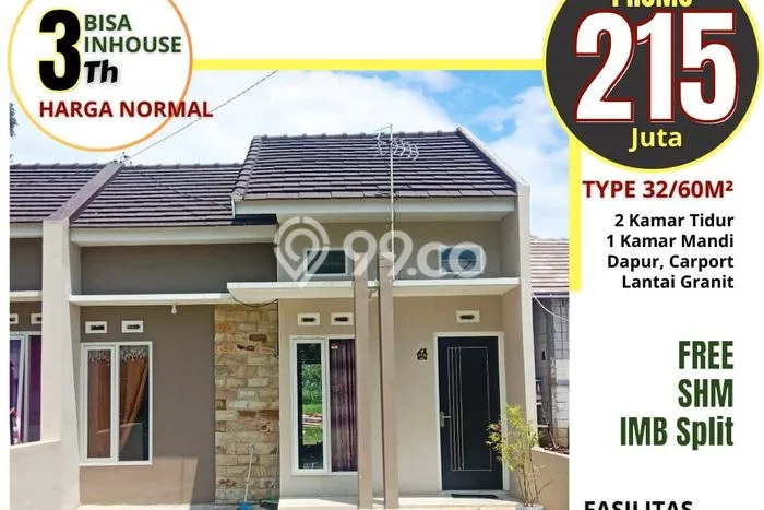 Rumah Minimalis 215 Juta Area Tumpang, Malang Rumah Minimalis 215 Juta Area Tumpang, Malang