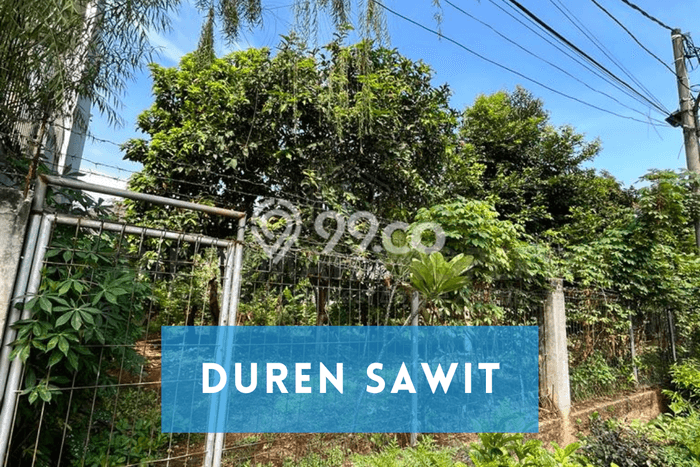Tanah Dijual Lokasi Duren Sawit, Jakarta Timur dengan Luas Tanah 480m2 dan Status - Tanah Dijual Lokasi Duren Sawit, Jakarta Timur dengan Luas Tanah 480m2 dan Status -