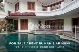 Hunian Mewah LB 576m2 Siap Huni Desain Elegan di Pondok Indah, Jakarta Selatan Hunian Mewah LB 576m2 Siap Huni Desain Elegan di Pondok Indah, Jakarta Selatan