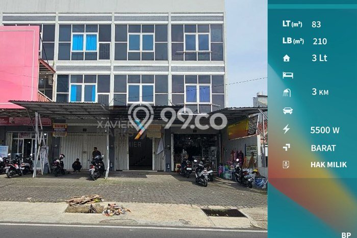 Ruko Komersial Dijual di Lowokwaru Malang LT 83m2 & LB 210m2 Ruko Komersial Dijual di Lowokwaru Malang LT 83m2 & LB 210m2