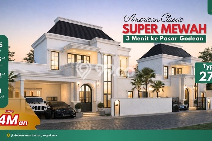 Rumah Mewah Dijual LT 330m2 di Godean, Sleman Rumah Mewah Dijual LT 330m2 di Godean, Sleman