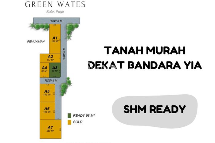 Tanah Area Berkembang di Kulonprogo, Luas 98m², Lingkungan Nyaman, Dekat Kulonprogo, Kulon Progo, Kulon Progo Tanah Area Berkembang di Kulonprogo, Luas 98m², Lingkungan Nyaman, Dekat Kulonprogo, Kulon Progo, Kulon Progo