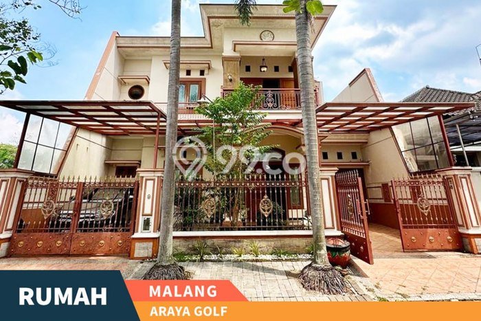 Rumah Modern 5 Kamar LT 240m2 di Araya Rumah Modern 5 Kamar LT 240m2 di Araya