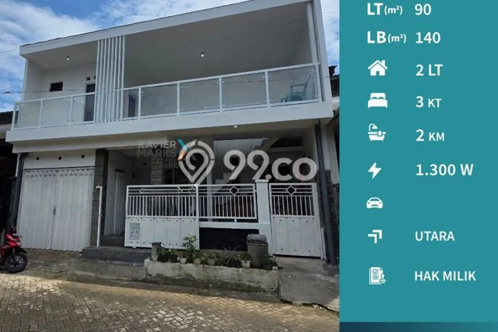 Rumah Strategis Minimalis Lb 140m2 di Sukun, Malang Rumah Strategis Minimalis Lb 140m2 di Sukun, Malang