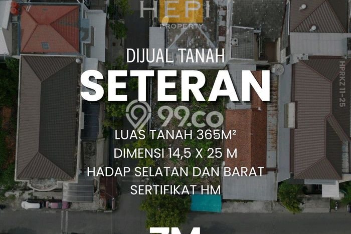 Lahan untuk Dijual Lokasi Semarang Tengah, Semarang Luas 365m2 SHM Lahan untuk Dijual Lokasi Semarang Tengah, Semarang Luas 365m2 SHM