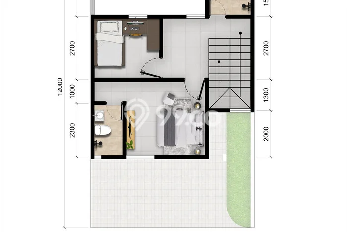 Jual Rumah Bagus Siap Huni LB 80m2 di Antapani, Bandung Jual Rumah Bagus Siap Huni LB 80m2 di Antapani, Bandung