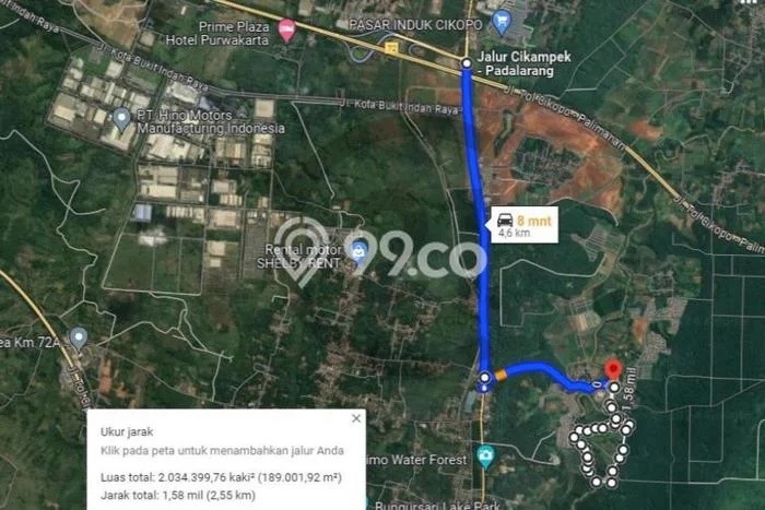 Untuk Dijual Tanah di Purwakarta, Luas 1e+06m2 SHM Untuk Dijual Tanah di Purwakarta, Luas 1e+06m2 SHM