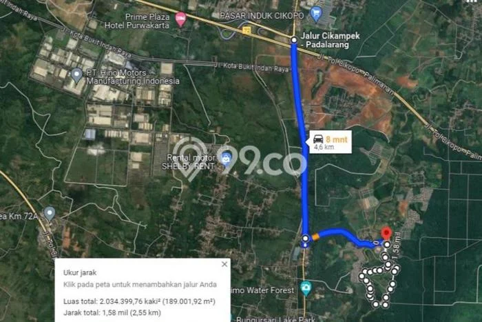 Dijual Tanah di Purwakarta, Luas 1e+06m2 SHM Dijual Tanah di Purwakarta, Luas 1e+06m2 SHM