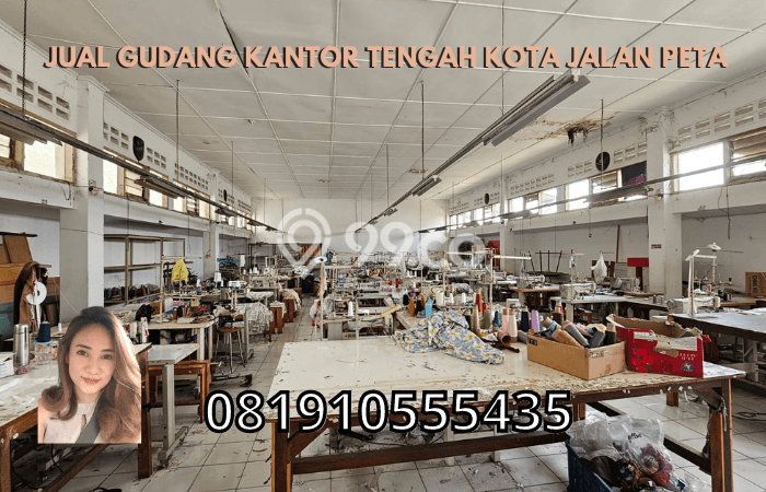 AREA PREMIUM! Gudang Kawasan Peta, Luas 1300m², Kawasan Bisnis AREA PREMIUM! Gudang Kawasan Peta, Luas 1300m², Kawasan Bisnis