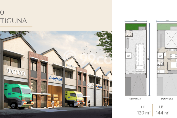 Gudang Bagus Dijual LB 144m2 Lokasi Strategis Jakarta Utara Area Cocok untuk Bisnis Gudang Bagus Dijual LB 144m2 Lokasi Strategis Jakarta Utara Area Cocok untuk Bisnis