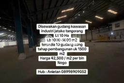 Gudang untuk Disewa di Pusat Tangerang Luas Bangunan 5000m2 Gudang untuk Disewa di Pusat Tangerang Luas Bangunan 5000m2