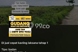 Tanah Kavling di Pakuhaji Dijual dengan Luas 930m2 Tanah Kavling di Pakuhaji Dijual dengan Luas 930m2
