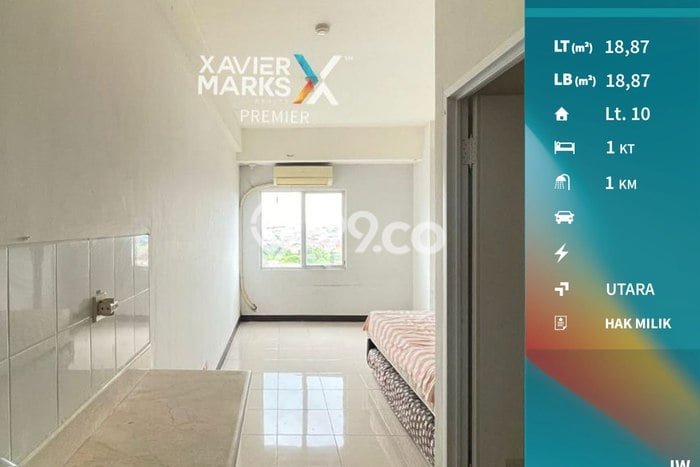Dijual Apartemen 1 KT 1 KM di Soekarno Hatta Luas 19m2 Dijual Apartemen 1 KT 1 KM di Soekarno Hatta Luas 19m2