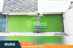 Disewakan Ruko komersial di Pakis luas bangunan 100m2 Disewakan Ruko komersial di Pakis luas bangunan 100m2