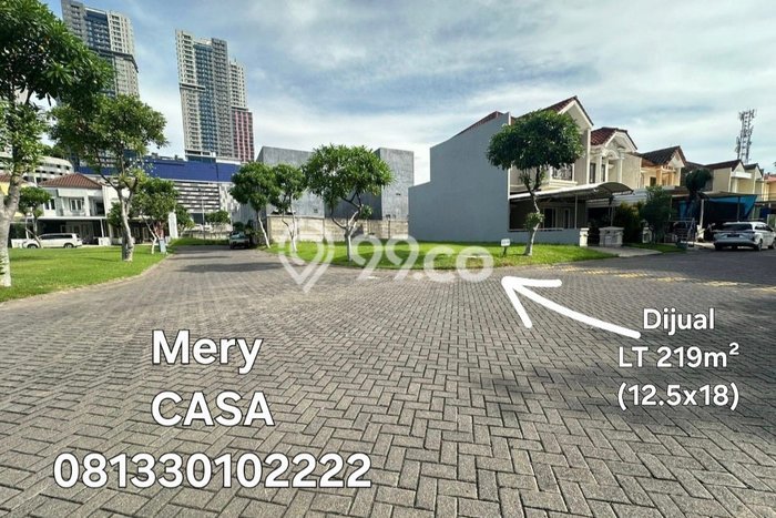 Tanah Dijual Area Strategis di Pakuwon City Surabaya 219m2 Tanah Dijual Area Strategis di Pakuwon City Surabaya 219m2