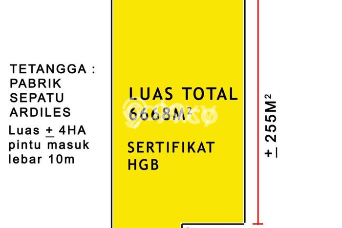 Tanah Kavling di Tandes Dijual dengan Luas 6668m2 Tanah Kavling di Tandes Dijual dengan Luas 6668m2