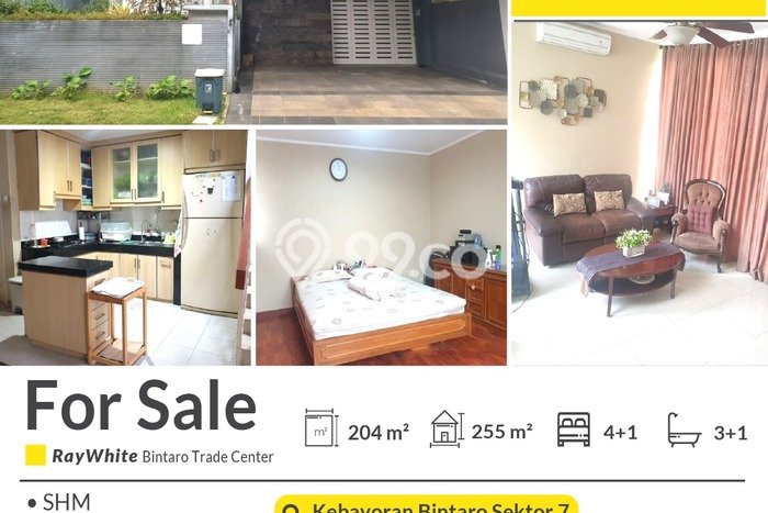 Rumah Elit LB 255m2 Siap Pakai Desain Elegan di Bintaro, Tangerang Selatan Rumah Elit LB 255m2 Siap Pakai Desain Elegan di Bintaro, Tangerang Selatan