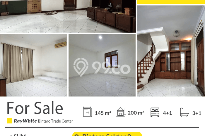 Dijual Rumah Luas Elegan Dengan View Cantik di Bintaro, Tangerang Selatan Dijual Rumah Luas Elegan Dengan View Cantik di Bintaro, Tangerang Selatan