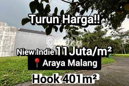 Dijual Tanah Lokasi Araya, Malang Seluas 401m2 Dijual Tanah Lokasi Araya, Malang Seluas 401m2