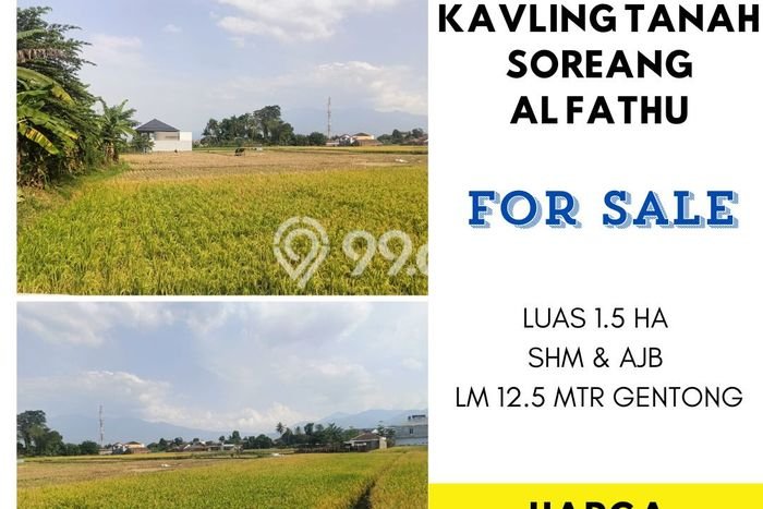 Jarang Ada! Tanah di Soreang Punya Luas 15000m2 SHM Jarang Ada! Tanah di Soreang Punya Luas 15000m2 SHM