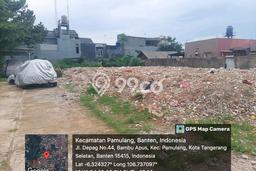 Tanah Dijual Lokasi Ciputat, Tangerang Selatan Luas 366m2 Legalitas Aman Tanah Dijual Lokasi Ciputat, Tangerang Selatan Luas 366m2 Legalitas Aman