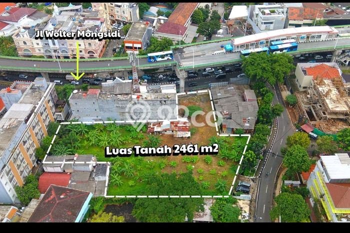 Jarang Ada! Tanah di Kebayoran Baru Punya Luas 2461m2 - Jarang Ada! Tanah di Kebayoran Baru Punya Luas 2461m2 -