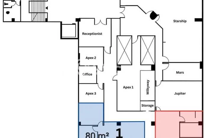 For Rent Kantor Strategis Kawasan S Parman, Luas 440m2m², Jalan Utama For Rent Kantor Strategis Kawasan S Parman, Luas 440m2m², Jalan Utama