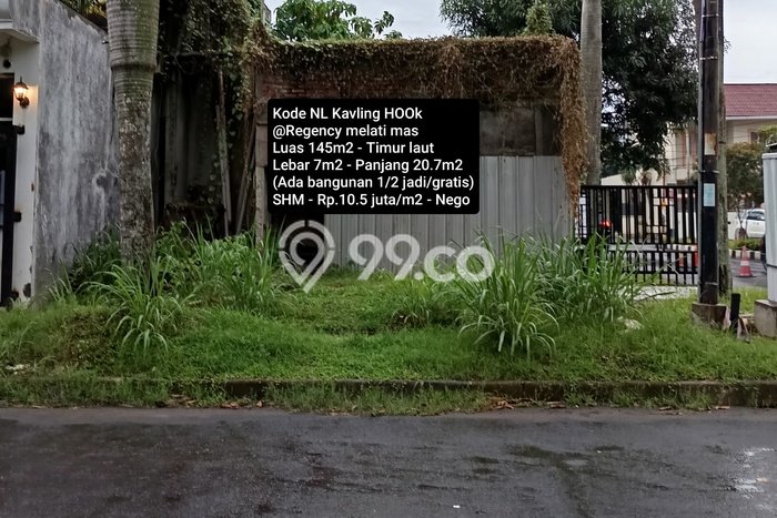 Untuk Dijual Tanah 145m2 di Serpong Regency Melati Mas, Tangerang Selatan Untuk Dijual Tanah 145m2 di Serpong Regency Melati Mas, Tangerang Selatan