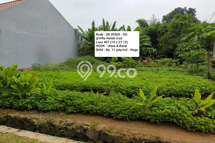 Kavling Tanah untuk Dijual di Serpong Villa Melati Mas, Tangerang Selatan, Luas 407m2 Kavling Tanah untuk Dijual di Serpong Villa Melati Mas, Tangerang Selatan, Luas 407m2