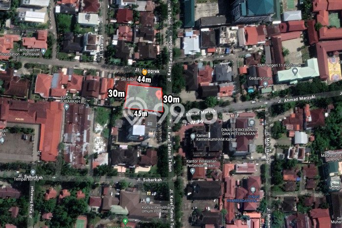 Tanah Dijual Lokasi Pontianak Selatan, Pontianak Luas 1361m2 Legalitas Aman Tanah Dijual Lokasi Pontianak Selatan, Pontianak Luas 1361m2 Legalitas Aman