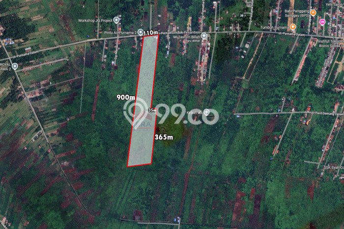 Tanah untuk Dijual Lokasi Pontianak Selatan, Pontianak Luas 118000m2 SHM Tanah untuk Dijual Lokasi Pontianak Selatan, Pontianak Luas 118000m2 SHM