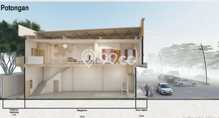 Ruko di Kubu, Luas 141m2m², Pusat Bisnis, Posisi Strategis Ruko di Kubu, Luas 141m2m², Pusat Bisnis, Posisi Strategis