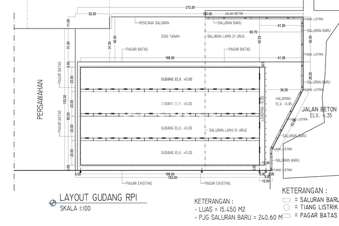 LOKASI PREMIUM! Gudang di Tugu, Luas 15456m², Area Berkembang LOKASI PREMIUM! Gudang di Tugu, Luas 15456m², Area Berkembang