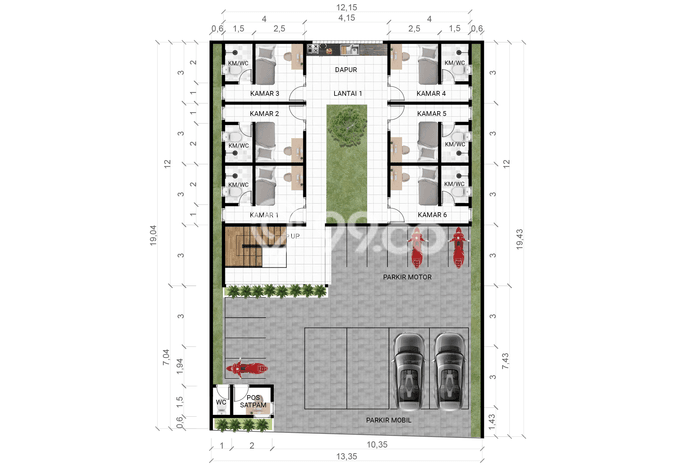 Tersedia Rumah Kost di Kaliurang, Sleman 20 Kamar Tersedia Rumah Kost di Kaliurang, Sleman 20 Kamar