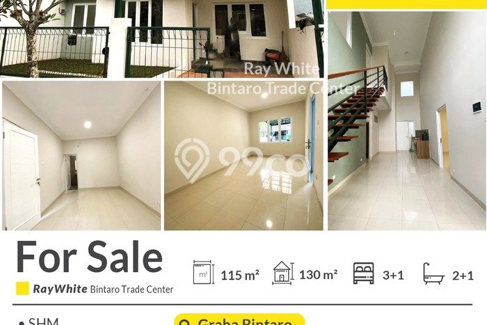 For Sale Hunian Rumah Terawat 2 Kamar di Graha Raya Bintaro, Tangerang Selatan For Sale Hunian Rumah Terawat 2 Kamar di Graha Raya Bintaro, Tangerang Selatan