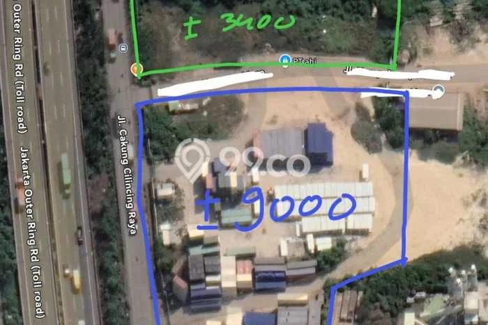 Kavling Tanah Lokasi Strategis di Cakung, Jakarta Timur Disewakan 9000m2 Kavling Tanah Lokasi Strategis di Cakung, Jakarta Timur Disewakan 9000m2