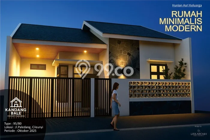 Hunian Cantik Minimalis Lb 85m2 di Cileunyi, Bandung Hunian Cantik Minimalis Lb 85m2 di Cileunyi, Bandung