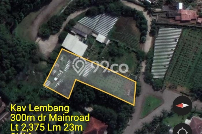 TANAH PROSPEKTIF! Tanah di Lembang, Luas 11104m², Tepi Jalan Utama TANAH PROSPEKTIF! Tanah di Lembang, Luas 11104m², Tepi Jalan Utama