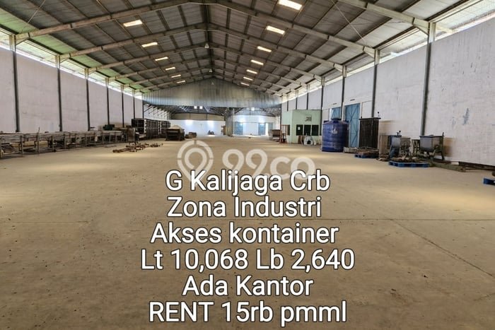 LOKASI STRATEGIS! Gudang Disewakan Kawasan Kalijaga, Luas 2640m², Area Komersial LOKASI STRATEGIS! Gudang Disewakan Kawasan Kalijaga, Luas 2640m², Area Komersial