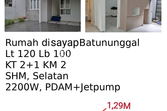 Jual Rumah Favorit Siap Huni LB 50m2 di Batununggal, Bandung Jual Rumah Favorit Siap Huni LB 50m2 di Batununggal, Bandung