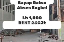 Gudang Disewa di Bandung dengan LB 1000m2 Area Komersial Ramai Gudang Disewa di Bandung dengan LB 1000m2 Area Komersial Ramai