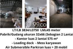 Untuk Dijual! Pabrik di Kopo Bandung LT 3834m2 / LB 3750m2 Kawasan Strategis Untuk Dijual! Pabrik di Kopo Bandung LT 3834m2 / LB 3750m2 Kawasan Strategis