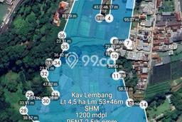 Kavling Tanah Lokasi Strategis di Lembang, Bandung Barat Disewakan 45000m2 Kavling Tanah Lokasi Strategis di Lembang, Bandung Barat Disewakan 45000m2
