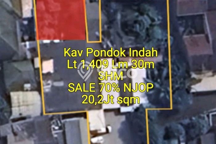 Lahan Kosong Dijual di Pondok Indah, Jakarta Selatan, Luas 1409m2 Area Strategis Lahan Kosong Dijual di Pondok Indah, Jakarta Selatan, Luas 1409m2 Area Strategis