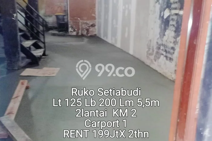 Unit Ruko Tersedia di Setiabudi Spesifikasi LB 200m2 Unit Ruko Tersedia di Setiabudi Spesifikasi LB 200m2