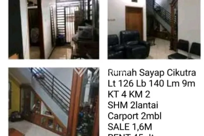 Rumah sewa siap pakai 5 KT di Cikutra, Bandung Rumah sewa siap pakai 5 KT di Cikutra, Bandung